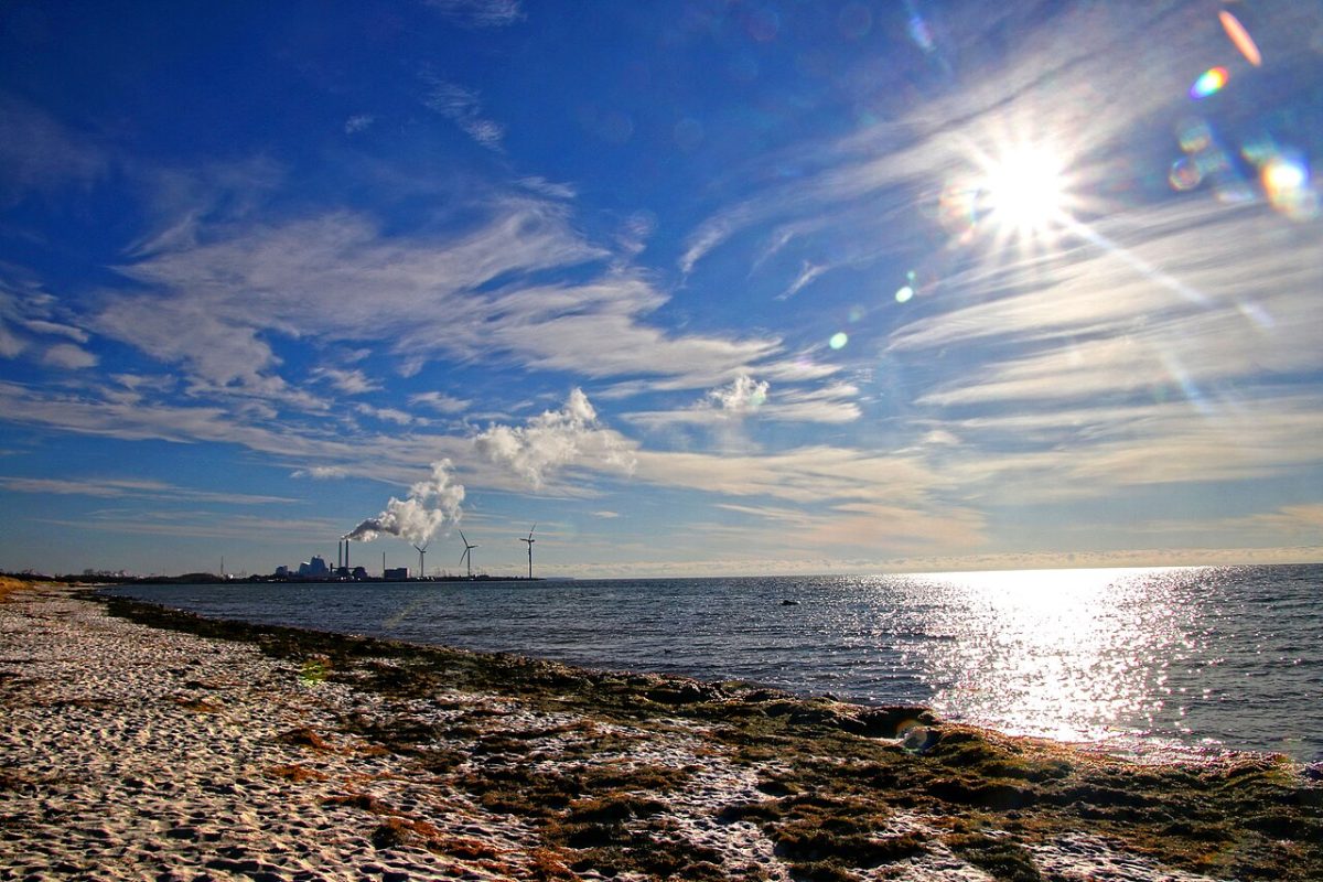 Badeanstalt i Vallensbæk havn
